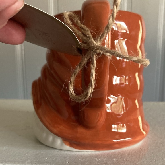 BNWT- 18floz- Fall- Harvest- BELIEVE- Figural Gnome- Hand Painted Ceramic Mug 🍁 - Picture 8 of 17